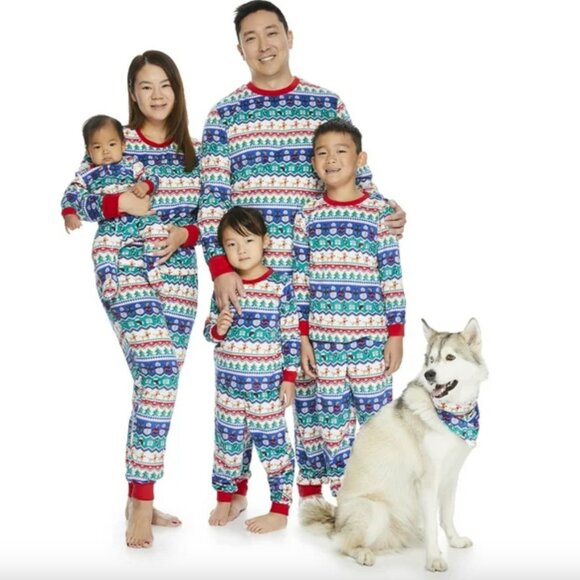 Jolly Jammies Women Holiday Fair Isle Pajama SET (Top and Bottom) - Size Small - Picture 13 of 13